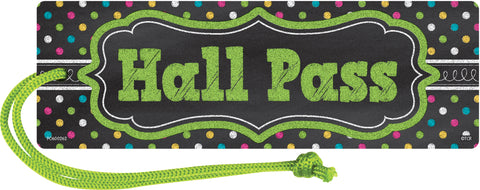 Chalkboard Hall Pass Magnetic