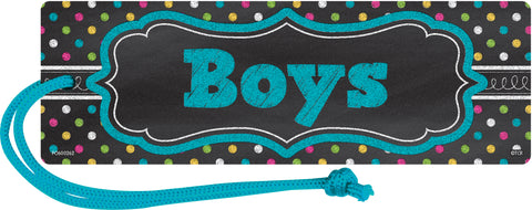 Chalkboard Boys Pass Magnetic