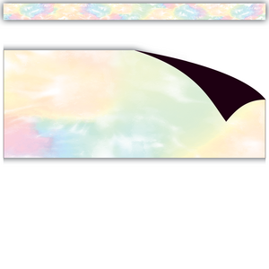 Pastel Pop Tie Dye Magnetic Border