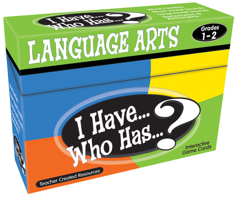 Language Arts I Have Who Has Game Gr 1-2