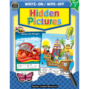 Hidden Pictures Write On Wipe Off Workbook