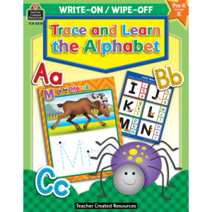 Trace & Learn The Alphabet Write On Book