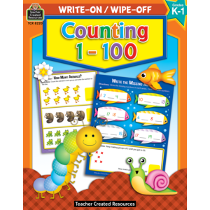 Counting 1-100 Write On Wipe Off Book