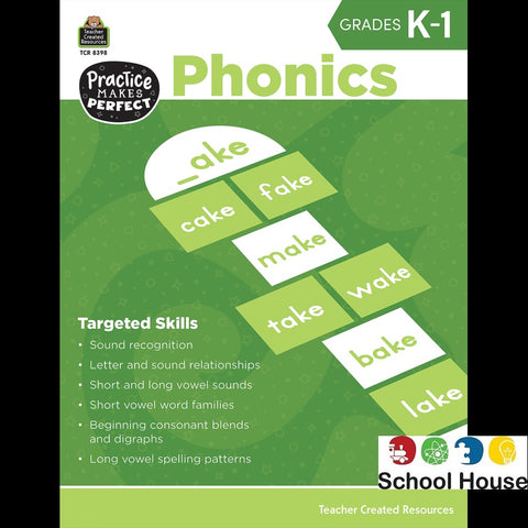 Phonics Grade K-1 Workbook