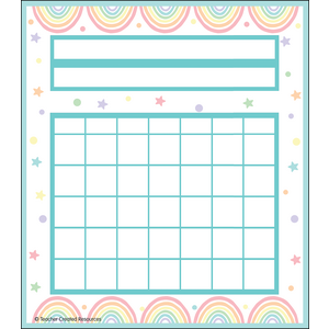 Pastel Pop Incentive Charts