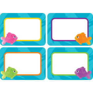 Colorful Fish Labels