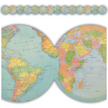 Travel The Map Globes Border