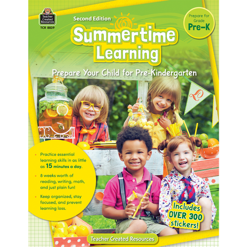 Summertime Learning Pre-K Bk