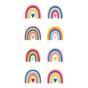 Oh Happy Day Rainbows Mini Stickers