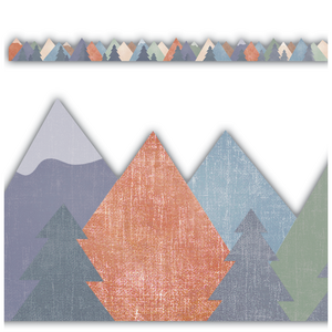 Moving Mountains Die Cut Border