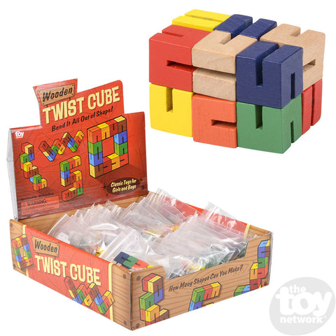 Wooden Twist Cube