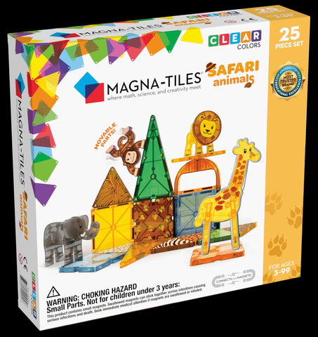 Magnatiles Safari Animals