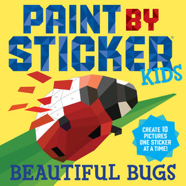 Paint By Sticker Kids Beautiful Bugs Book