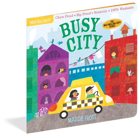 Busy City Indestructible Book